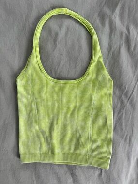 American Eagle Ribbed Halter Top